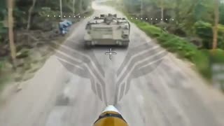 Frame-by-Frame: Ukrainian Soldier Has a Really Bad Day…