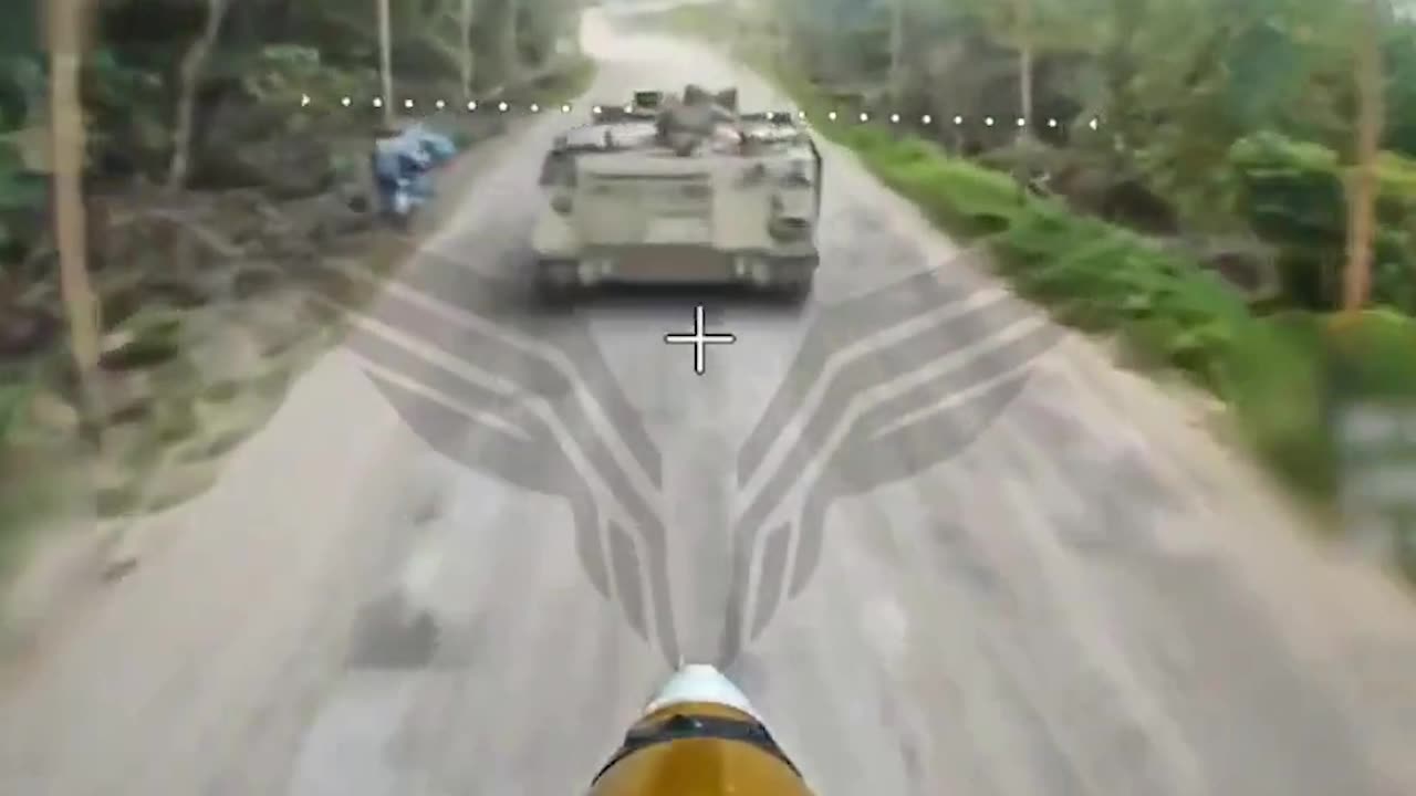 Frame-by-Frame: Ukrainian Soldier Has a Really Bad Day…