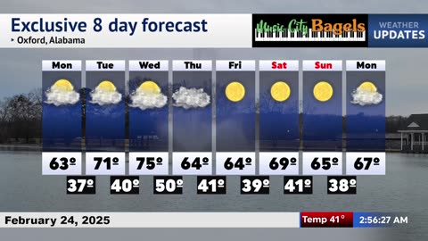 🌧️ Will Rain Drench Northeast Alabama on Feb 24, 2025? 🌤️