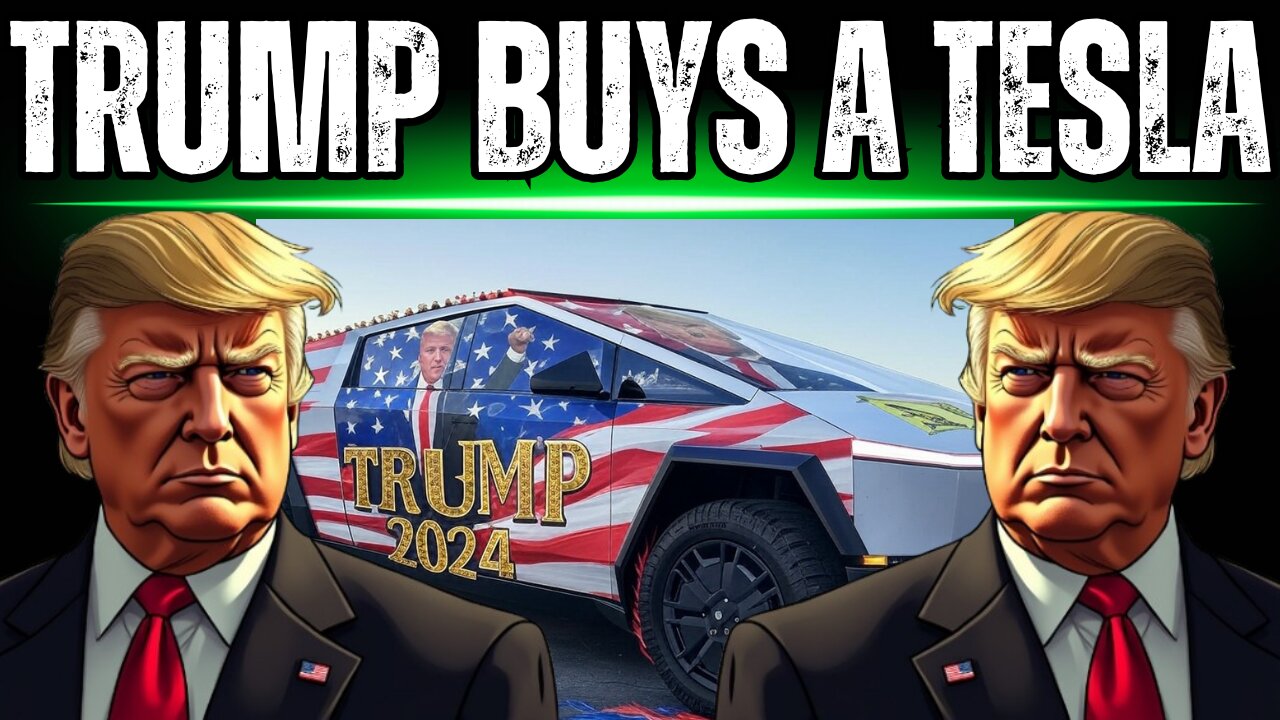 Trump Buys a Tesla