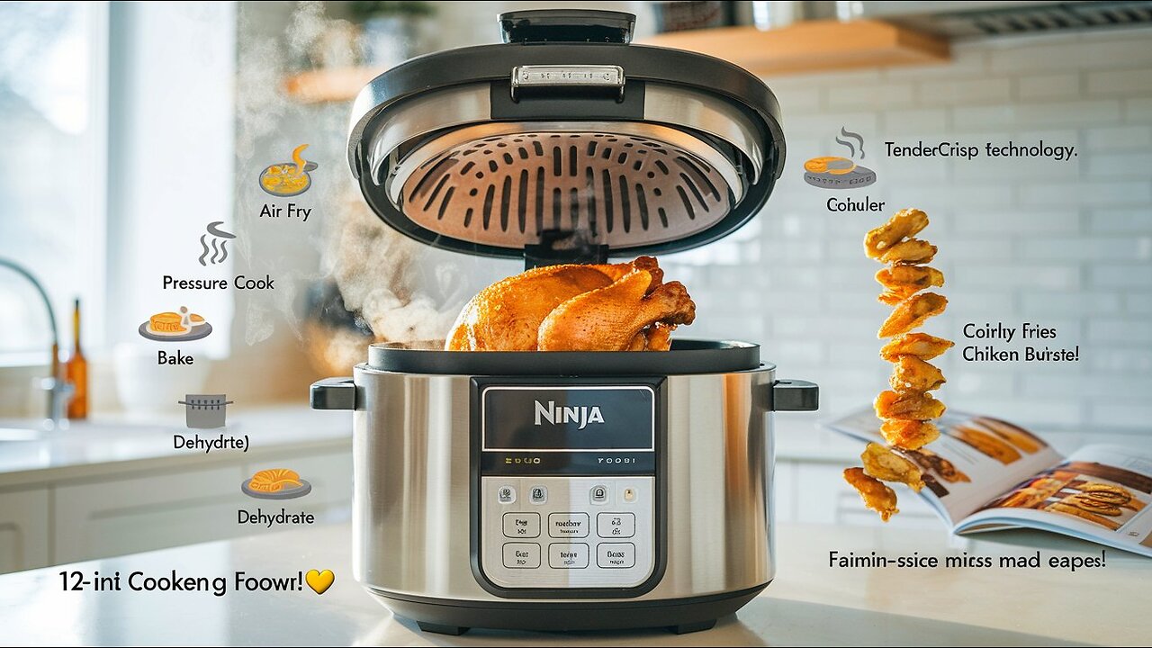 Ninja Foodi Deluxe XL 12-in-1 Kitchen Wonder! 🚀 #ninjafoodi , #ninjafoodie , #productreview