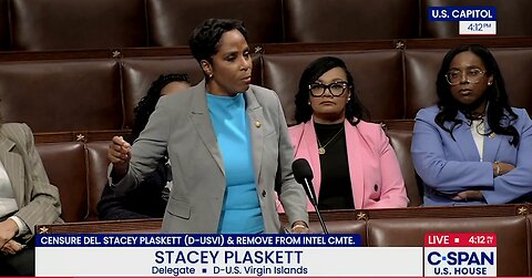 Stacey Plaskett DEFENDS Receiving Texts From Jeffrey Epstein