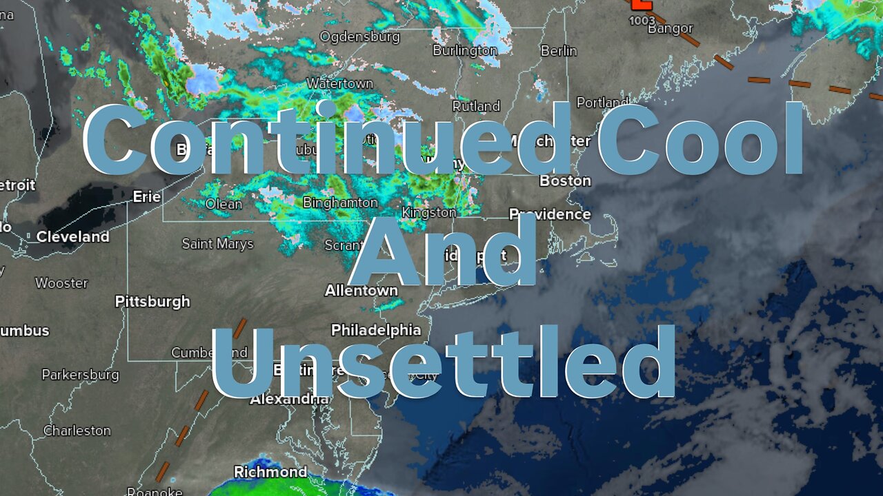 Continued Cool And Unsettled