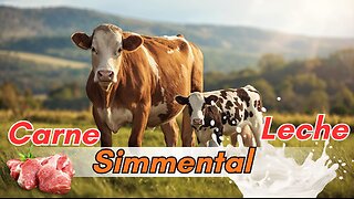 Raza Simmental 🐄 | La potencia y elegancia del ganado doble propósito