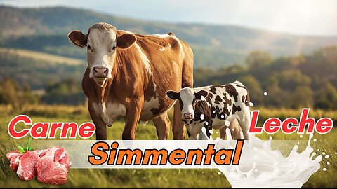 Raza Simmental 🐄 | La potencia y elegancia del ganado doble propósito