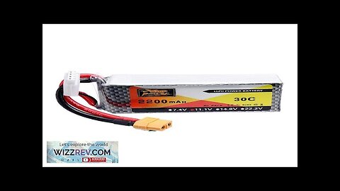 ZOP Power 11.1V 2200mAh 30C 3S Lipo Battery XT60 Plug Review