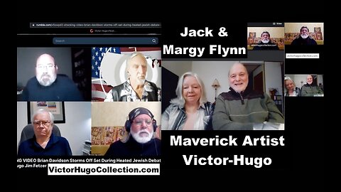 Jim Fetzer Brian Davidson Destroy Credibility Reputation Discussed By Jack & Margy Flynn Victor Hugo