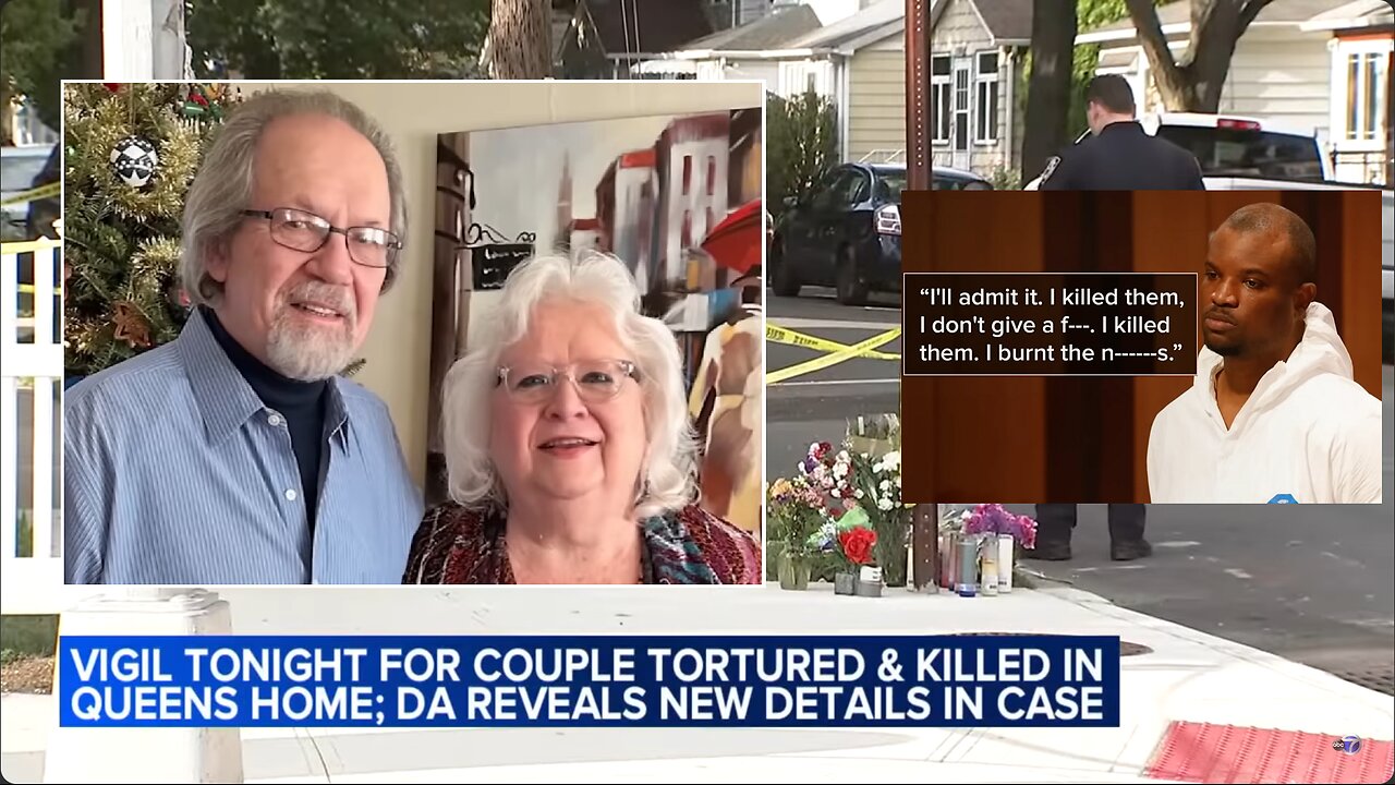 Enjoying Golden Years In The Back Yard Until Black Negro Tortures Elderly Couple