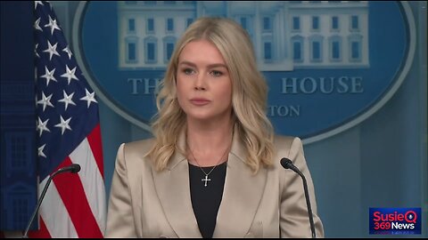 Press Secretary Karoline Leavitt Briefs Members of the Media