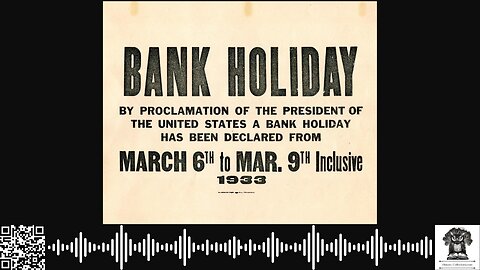 #OnThisDate March 6, 1933: Financial Pause