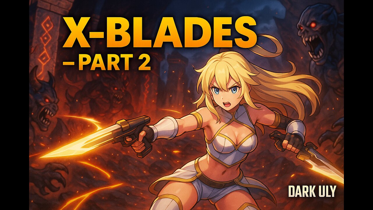 🔥 X-BLADES — PART 2 Xbox360 | Epic Monster Battles & New Powers | Dark Uly Live