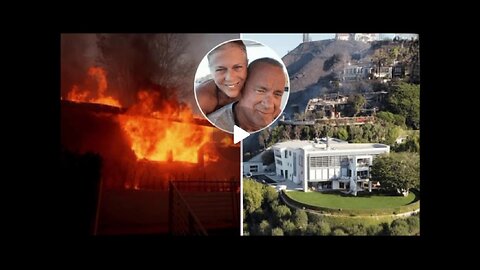 Tom Hanks’ cliffside LA home narrowly escapes wildfire, stunning photos show