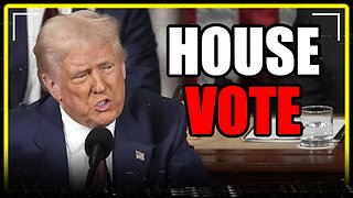 🔴The House VOTES to RE-OPEN the GOVERNMENT.🔴
