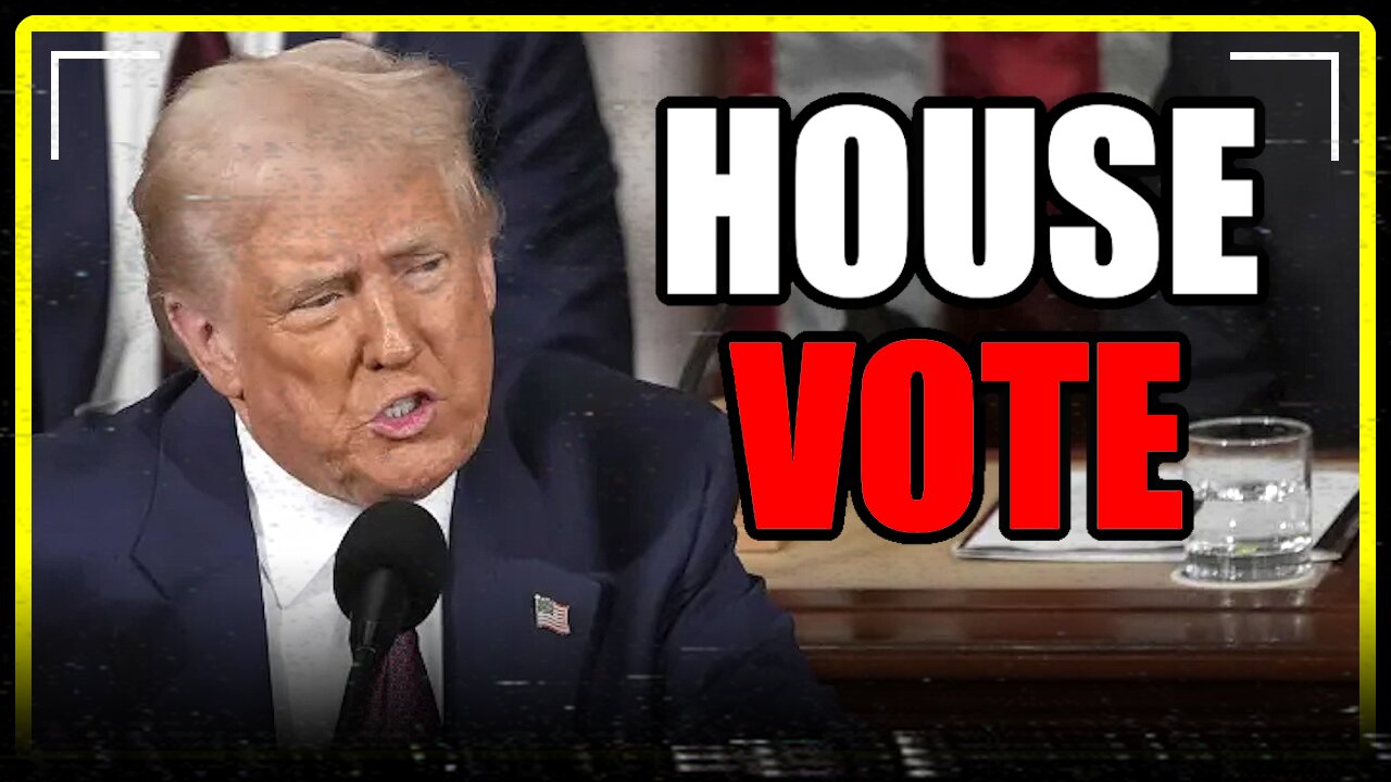 🔴The House VOTES to RE-OPEN the GOVERNMENT.🔴