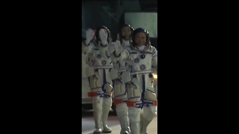 Shenzhou-21 Crew Suit up, Salute crowd and Board Spacecraft!🚀Oct 31, 2025
