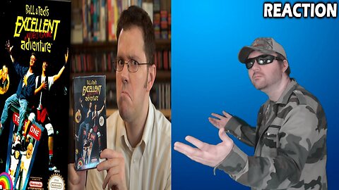 Bill & Ted's Excellent Adventure (NES) - Angry Video Game Nerd (AVGN) - Reaction! (BBT)