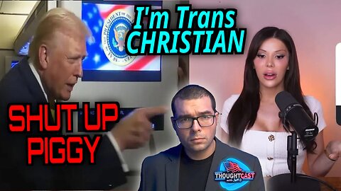 SHUT UP PIGGY! Trump goes off. Blair White Christian, Epstein hold up. TC 11/18/25