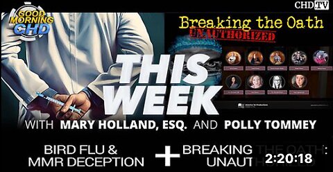 Bird Flu & MMR Deception + Breaking The Oath: Unauthorized With Scott Schara