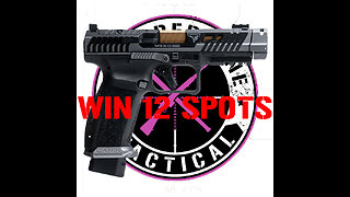Canik TTI Combat Smoke MINI #1 FOR 12 RANDOM SPOTS IN THE MAIN WEBINAR