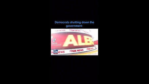 Speaker Johnson Exposing Dirty Dems Over Govt Shut Down🔥