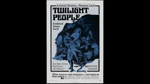 Filipino Exploitation Cinema: 1972 The Twilight People