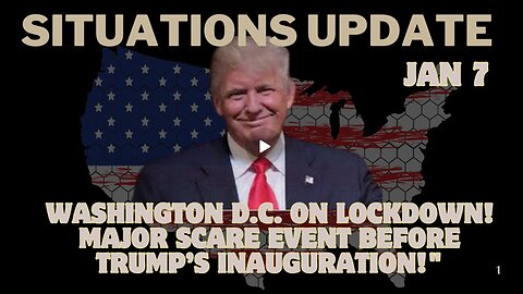 Situation Update – Washington D.C. On Lockdown! Major Scare Event Before Trump’S Inauguration!