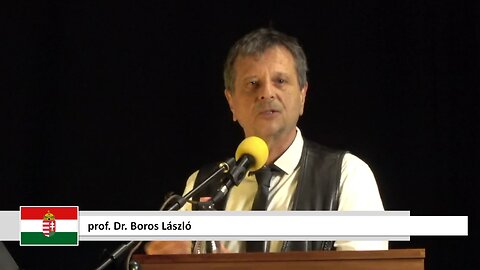 Dr. Boros László előadása a VI. Nemzetközi Béke- és Egészségkonferencián
