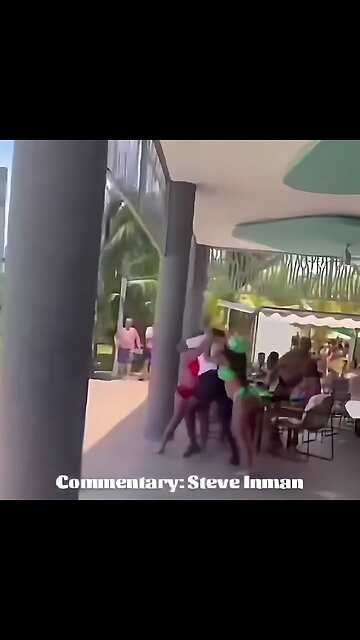 Self entitled tourist quickly realizes she isn't in America anymore.