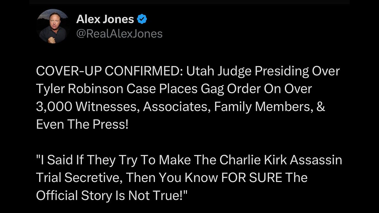 They did this to Charlie for speaking up,