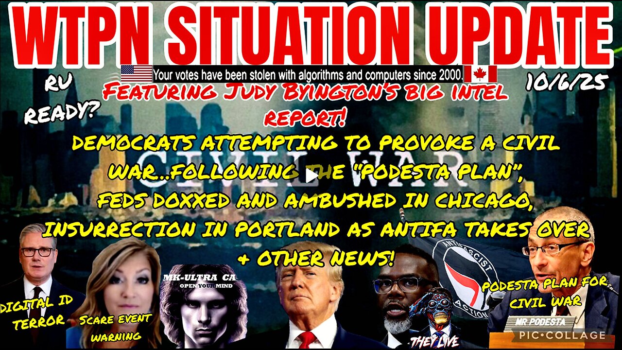 WTPN SITUATION UPDATE FEATURING RESTORED REPUBLIC 10/6/25