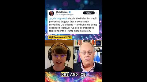 Whitney Webb details Palantir-Israeli pre-crime dragnet expanded to power ICE
