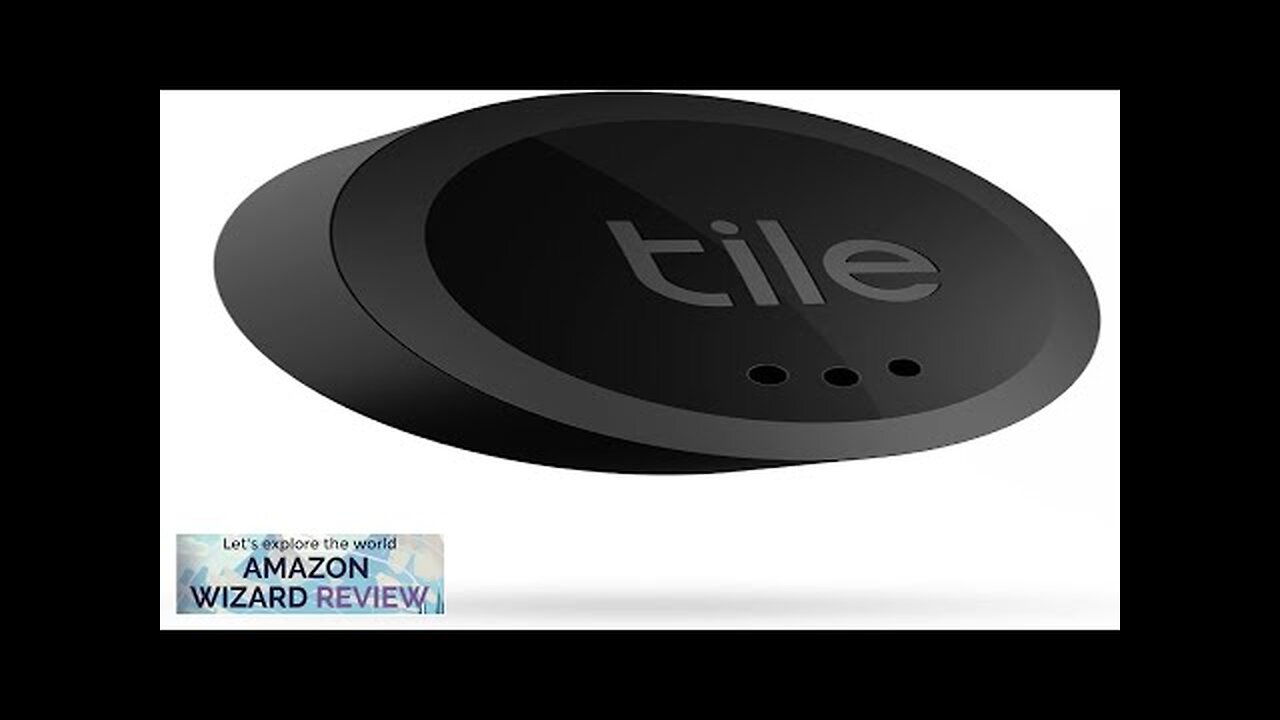 Tile Sticker 1-Pack. Small Bluetooth Tracker Remote Finder and Item Locator Pets Review