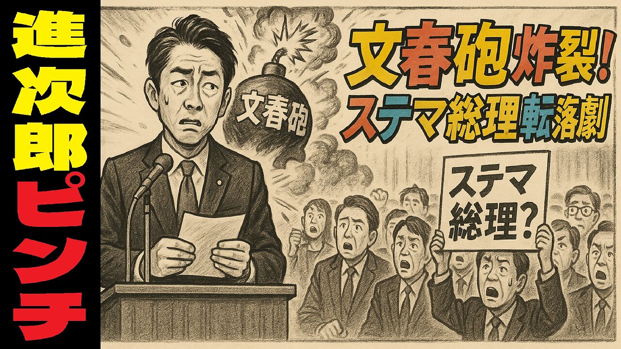 🤣文春砲!小泉進次郎ステマ騒動で“次期総理”から“ステマ総理”へ転落。今すぐ辞退すべきでは? #進次郎 #ステマ #総裁選