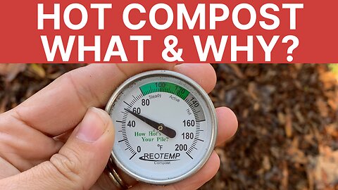 How to Get Your Compost Pile to 140 degrees