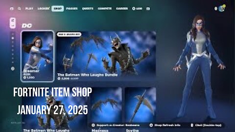 Fortnite Item Shop|January 27, 2025