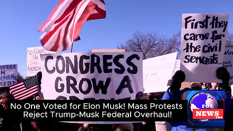 No One Voted for Elon Musk! Outrage Erupts Over Trump’s Federal Overhaul!