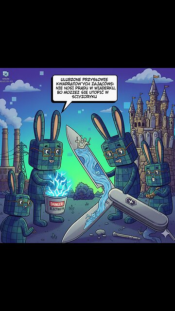 Kwadratowe Zające: Najdziwniejsze motto świata! 🐰⚡