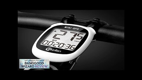 Meilan M3 Mini GPS Bicycle Computer Wireless Cycling Speedometer IPX6 Waterproof LCD Review