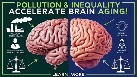 Socioeconomic Inequality & Pollution Speed Up Brain Aging: New Research Reveals Shocking Findings!