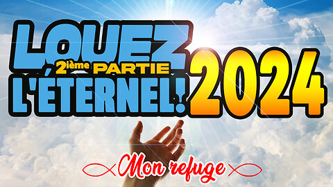 SUPERBE CANTIQUE D'ÉGLISE QUI APPORTE LA PAIX! AVEC LES PAROLES!🙏❤️🙏 - MON REFUGE - 🙏❤️🙏#louange2025