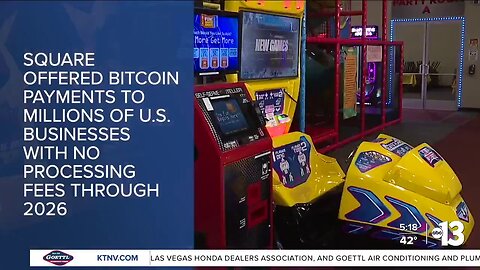 Many Las Vegas local businesses now accepting Bitcoin as payment thanks to Square 🪙💲🛒