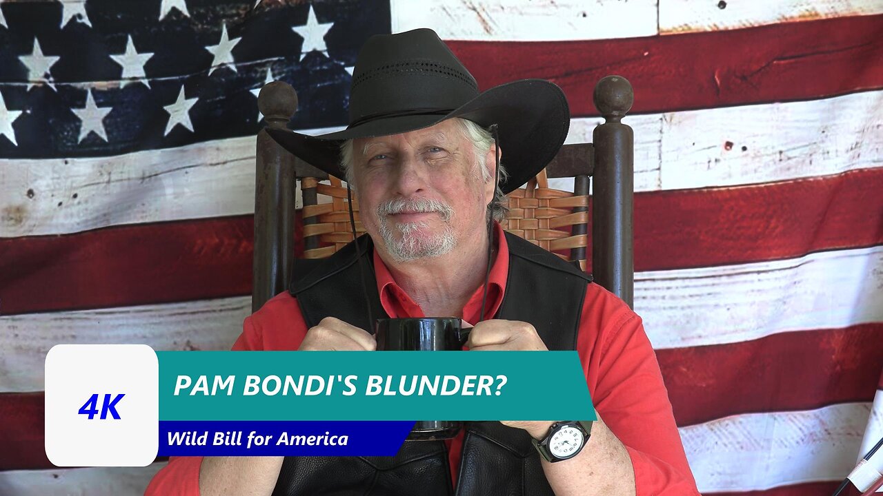 Pam Bondi's Blunder?