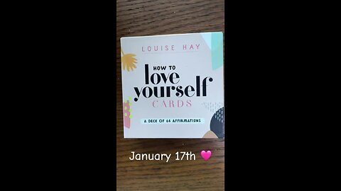 1/17/26: fulfill a need