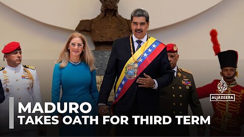 Venezuela presidential inauguration: Nicolas Maduro sworn in for disputed third term