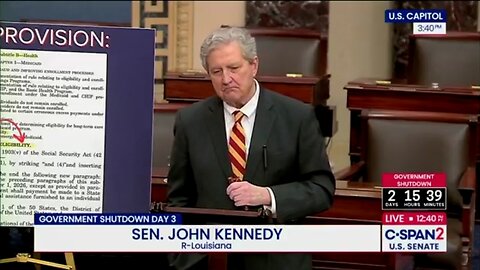 Sen Kennedy: Socialists Are In Control Of The Democrat Party 