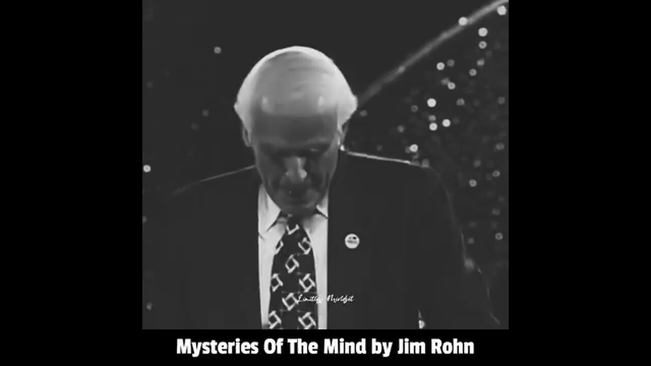 Mystery of the mind Jim Rohn