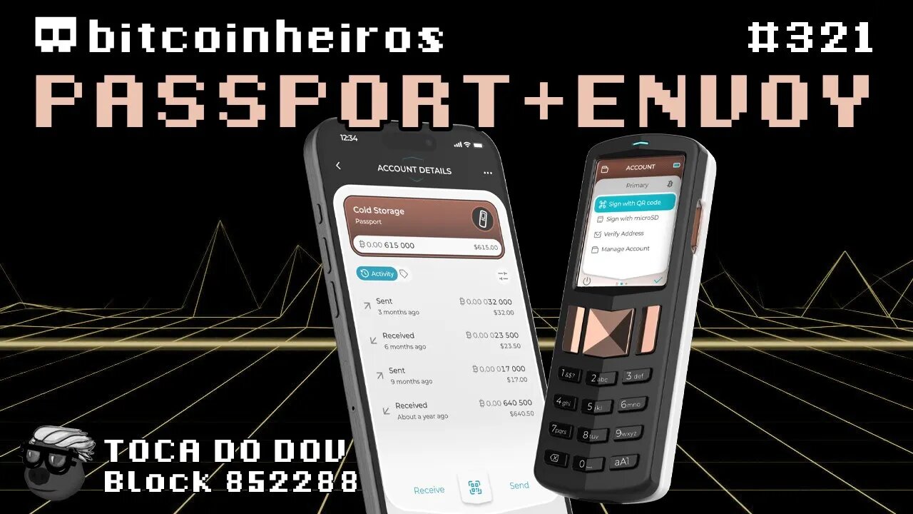 Tutorial da Passport com Envoy da Foundation Devices