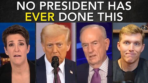 Media IN PANIC After Trump Does What NO PRESIDENT Ever Has