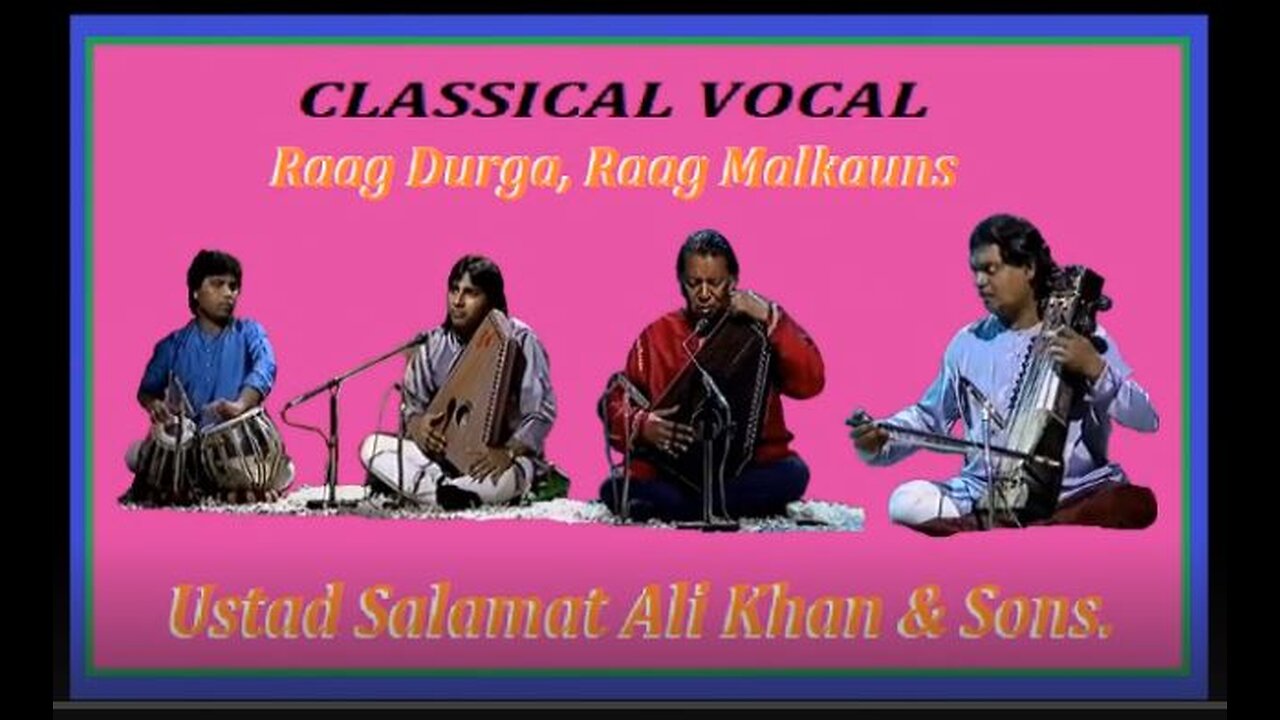 S.ALI KHAN & SONS---CLASSICAL VOCAL
