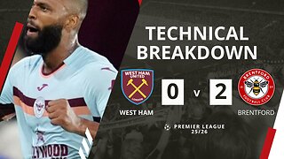 Brentford Beat West Ham 2-0 for First Away Win of Premier League Season | Breakdown